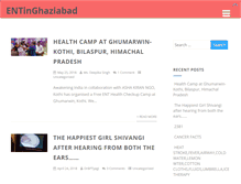 Tablet Screenshot of entinghaziabad.com
